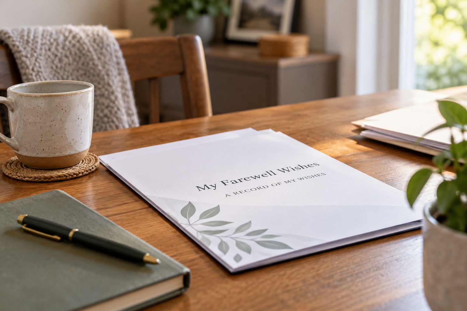 How to Record Your Funeral Wishes in Ireland - My Farewell Wishes